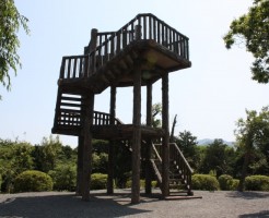 展望ポイントが3箇所ある岩本山公園
