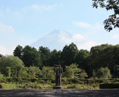 広見公園から見た富士山